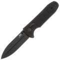 Нож складной SOG Pentagon XR Blackout, сталь Cryo CTS XHP, рукоять G10