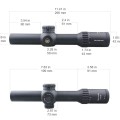 Оптический прицел VectorOptics Continental 1-6x28 Tactical FFP, сетка BDC & Wind, 34 мм