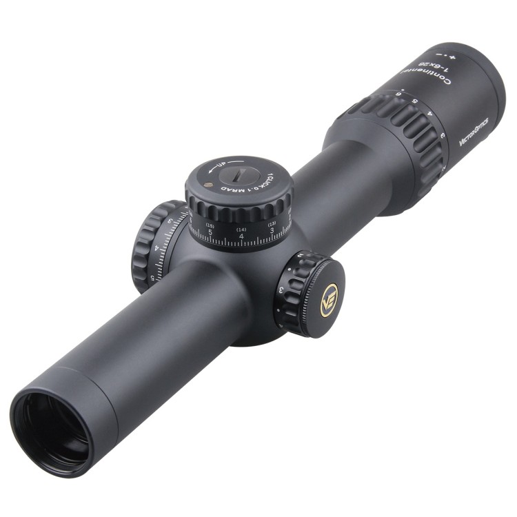 Оптический прицел VectorOptics Continental 1-6x28 Tactical FFP, сетка BDC & Wind, 34 мм