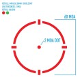 Коллиматорный прицел Firefield Impulse 1х28 Circle dot красный, Weaver / Picatinny
