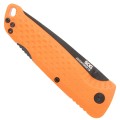 Нож складной SOG Adventurer LB Orange Black, сталь 5Cr15MoV, GRN, блистер
