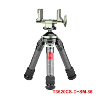 Штатив-трипод карбоновый Sunwayfoto T3620CS-D с зажимом SM-76 под ложе 