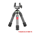 Штатив-трипод карбоновый Sunwayfoto T3620CS-D с зажимом SM-76 под ложе 