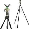 Опора для оружия FieryDeer 3 ноги (тренога) Gen.4 камуфляжный, высота до 1.8м, поворот основания на 360º