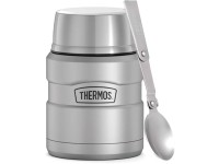 Термос для еды THERMOS KING SK-3000 MMS 0,47L складная ложка, стальной