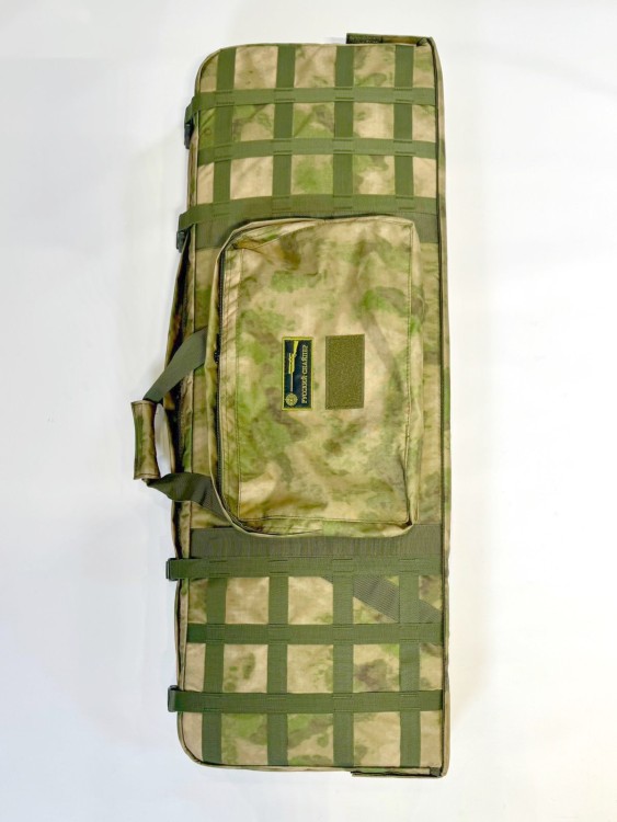 Мат-кейс мягкий 102 см. + демпфер для сошек + задний упор-мешок. (для складного карабина).	