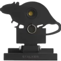 Мишень подъёмная Stalker Крыса, сталь, 3 мм, области попадания: 40,25,15мм
