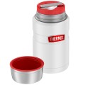 Термос для еды THERMOS KING SK-3020 RCMW 0.71L, складная ложка, белый