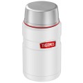 Термос для еды THERMOS KING SK-3020 RCMW 0.71L, складная ложка, белый