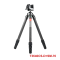 Штатив-трипод карбоновый Sunwayfoto T3640CS-D с зажимом SM-86 под ложе