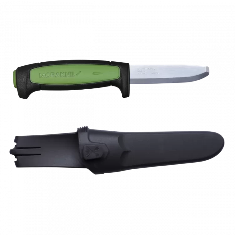 Нож Morakniv Pro Safe, без острия, углеродистая сталь