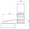 Быстросъемный поворотный кронштейн Apel EAW на Remington 700, Sauer 101 30 мм