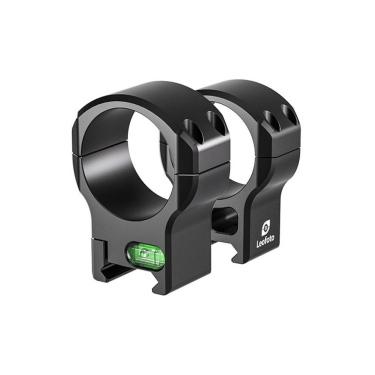 Кольца Leofoto на Picatinny с уровнем SR-3036 D30мм высота 36мм