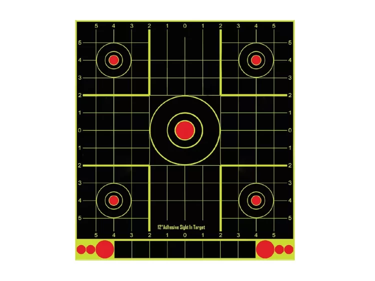 Мишень самоклеящаяся осыпающаяся Stalker, квадратная, 30.5х30.5 см, 5 штук