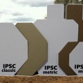 Мишень IPSC  одноцветная  580*460 мм крафт