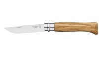 Нож Opinel серии Tradition Luxury №08, рукоять олива, нержавеющая сталь