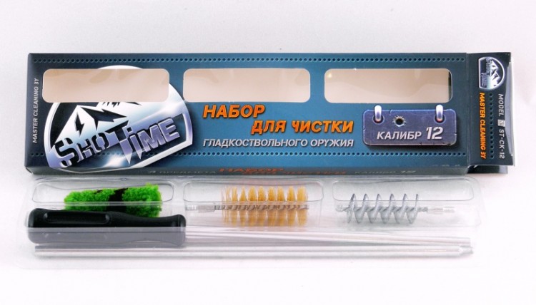 Набор ShotTime для чистки кал.12, шомпол металл