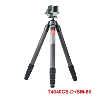 Штатив-трипод карбоновый Sunwayfoto T4040CS-D с зажимом SM-76 под ложе