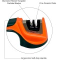 Точилка для ножей AccuSharp Pull-Through, оранжевый/зелёный