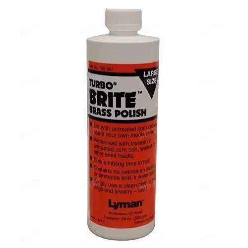 Состав для полировки латунных гильз Lyman Turbo Brite, 568 мл