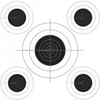 Мишени TargDots Bull's Eye, рулон 50 футов (15,24 м) для комплекса Lyman Auto Advance