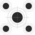Мишени TargDots Bull's Eye, рулон 50 футов (15,24 м) для комплекса Lyman Auto Advance
