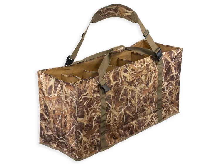 Сумка ShotTime для чучел, 12 секций, 107x35x49см, полиэстер 600D/ПВХ, Камыш