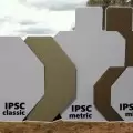 Мишень IPSC  одноцветная 760*460 мм.