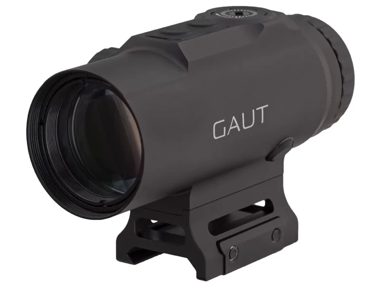 Прицел призматический Gaut Sapphire 5x30, HD, подсветка красная, Picatinny